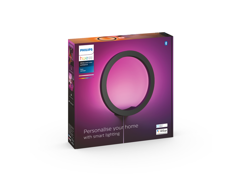 Philips Hue Sana Wall Light - Black