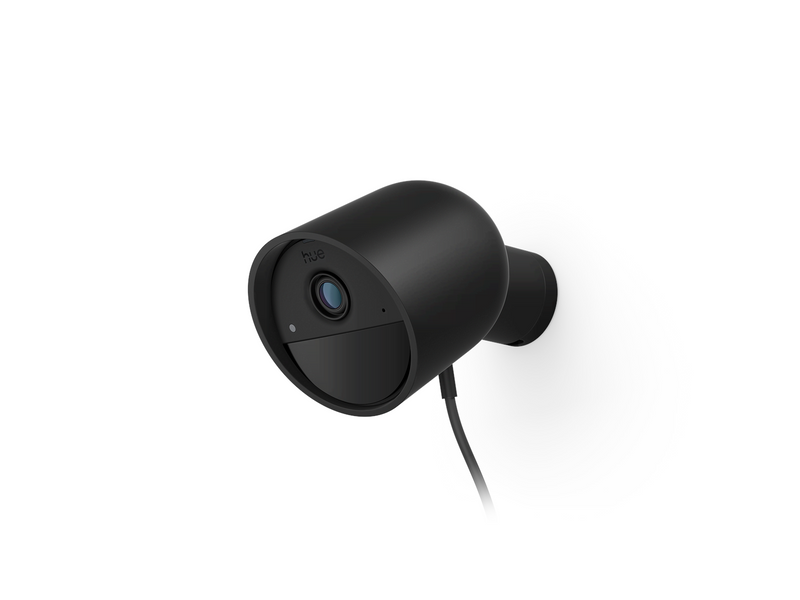 Philips Hue Secure 2K wired camera - black