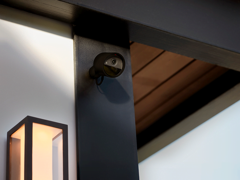 Philips Hue Secure 2K wired camera - black