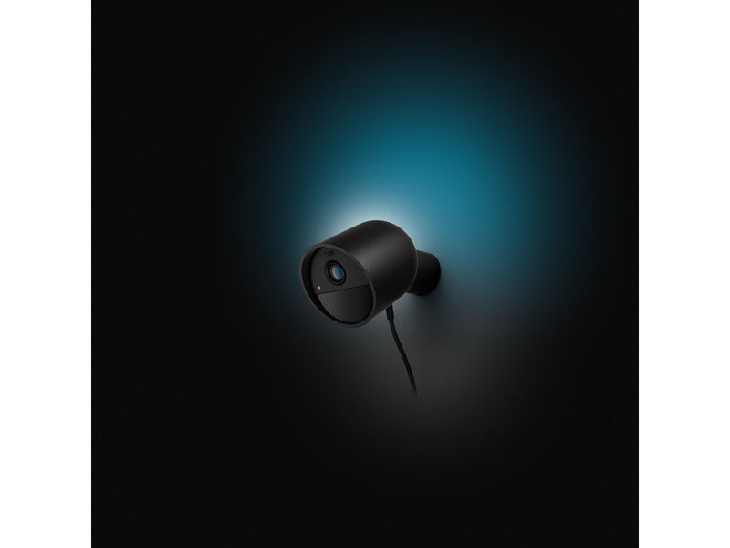 Philips Hue Secure 2K wired camera - black