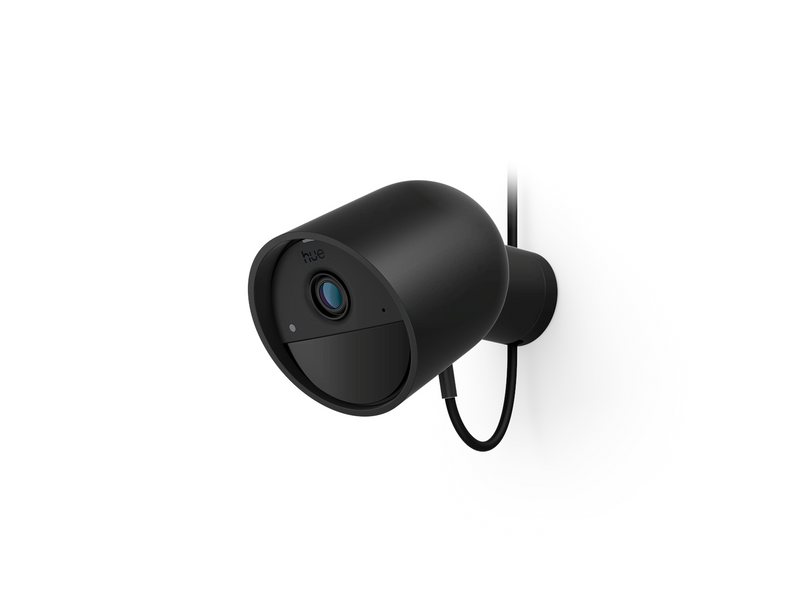 Philips Hue Secure 2K wired camera - black