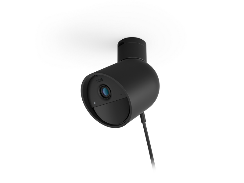 Philips Hue Secure 2K wired camera - black