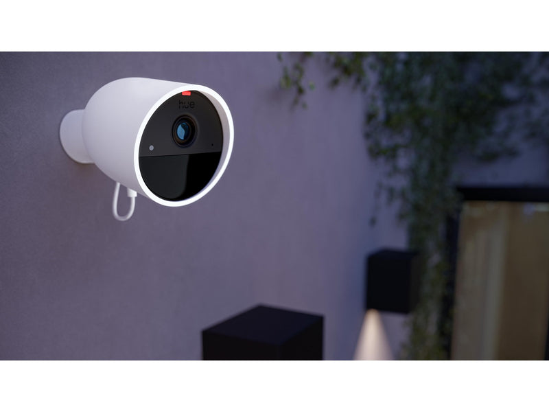 Philips Hue Secure 2K wired camera - white