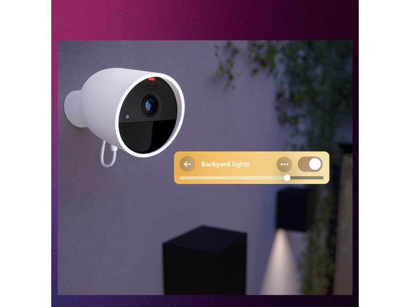 Philips Hue Secure 2K wired camera - white