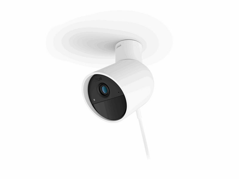 Philips Hue Secure 2K wired camera - white