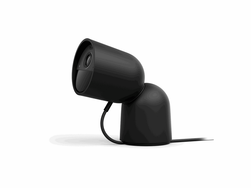 Philips Hue Secure 2K wired camera with desktop stand - black