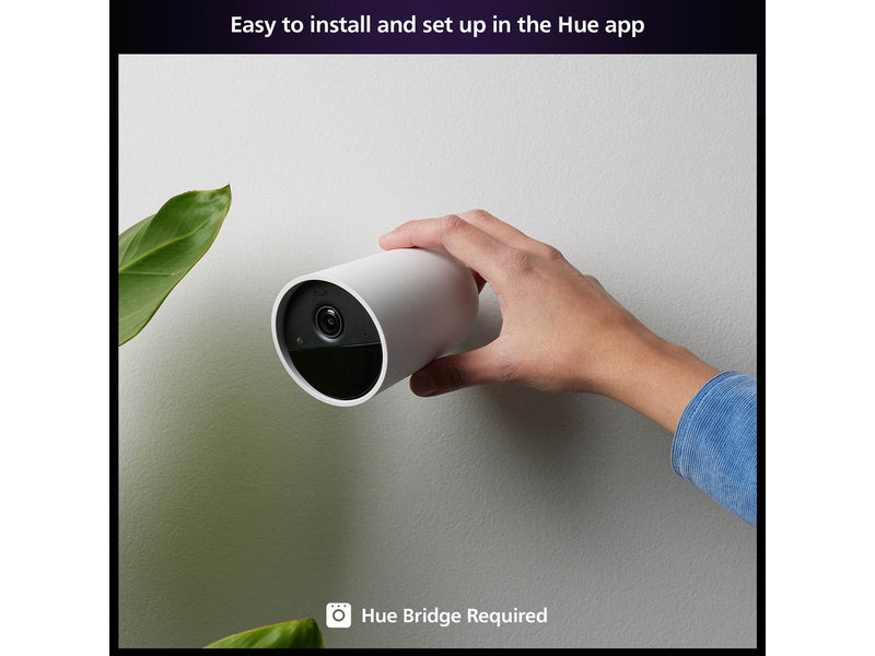 Philips Hue Secure Battery Camera (White)