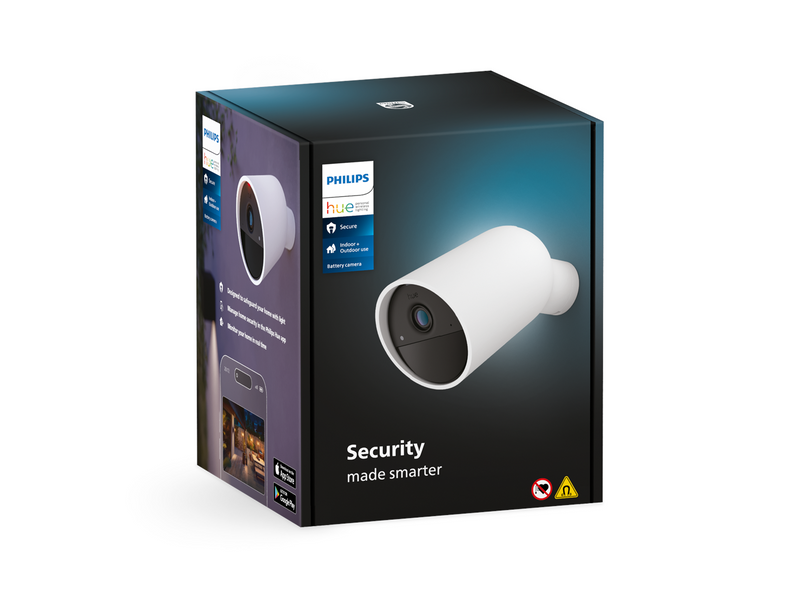 Philips Hue Secure Battery Camera (White)