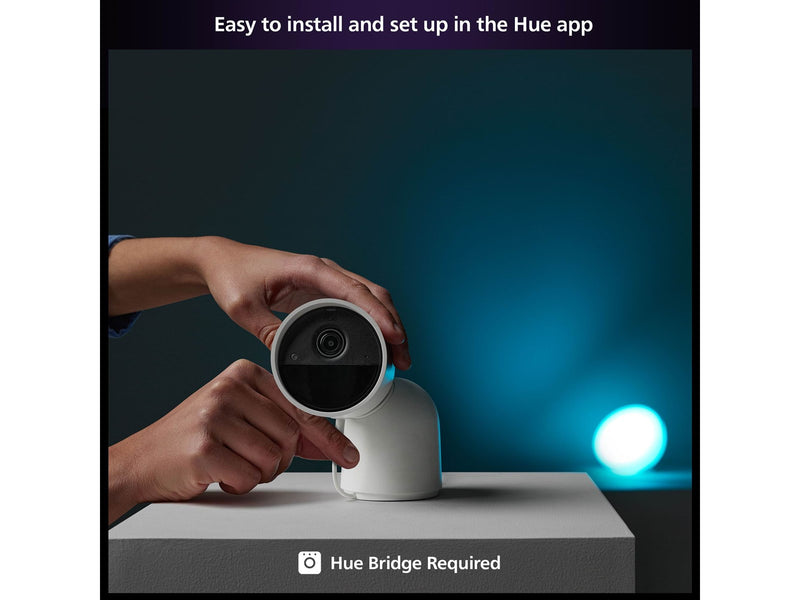 Philips Hue Secure Camera Wired Desktop White
