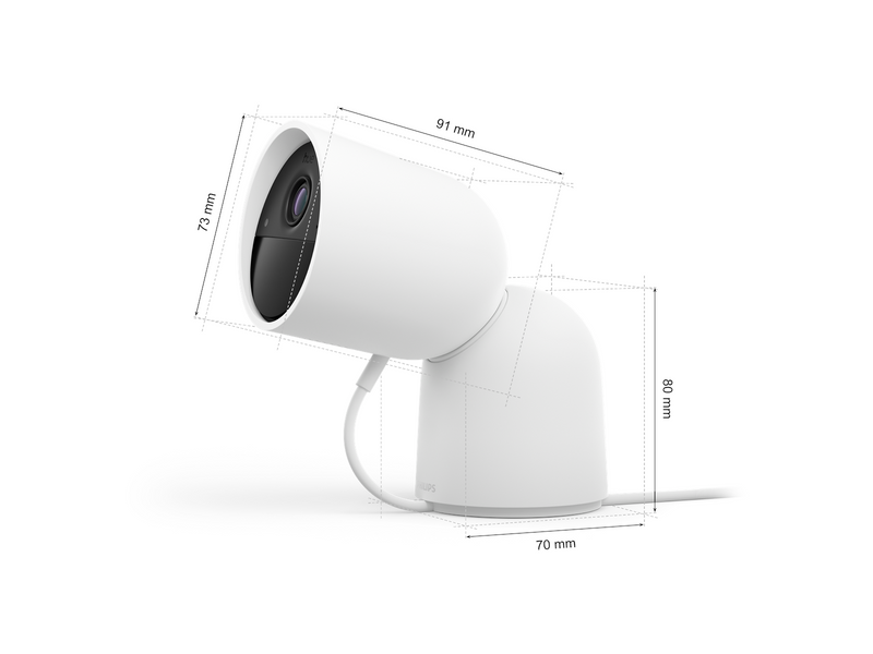 Philips Hue Secure Camera Wired Desktop White