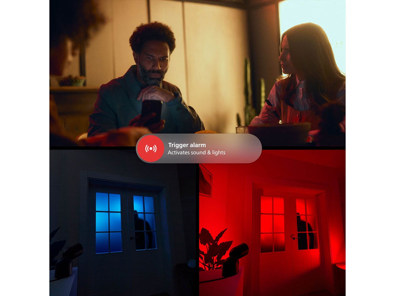 Philips Hue Secure Sensor WCA E27 set White