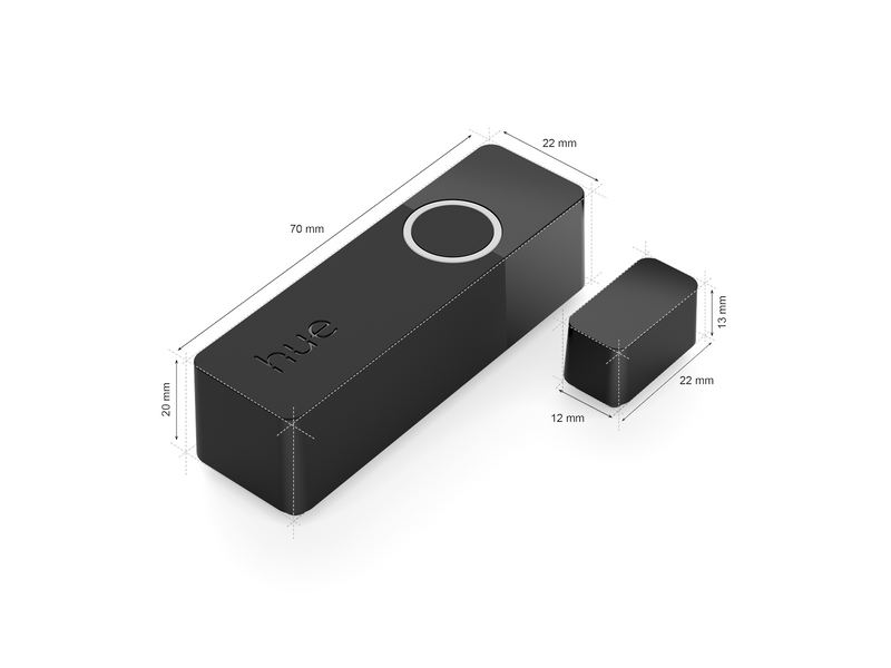 Philips Hue Secure contact sensor Black