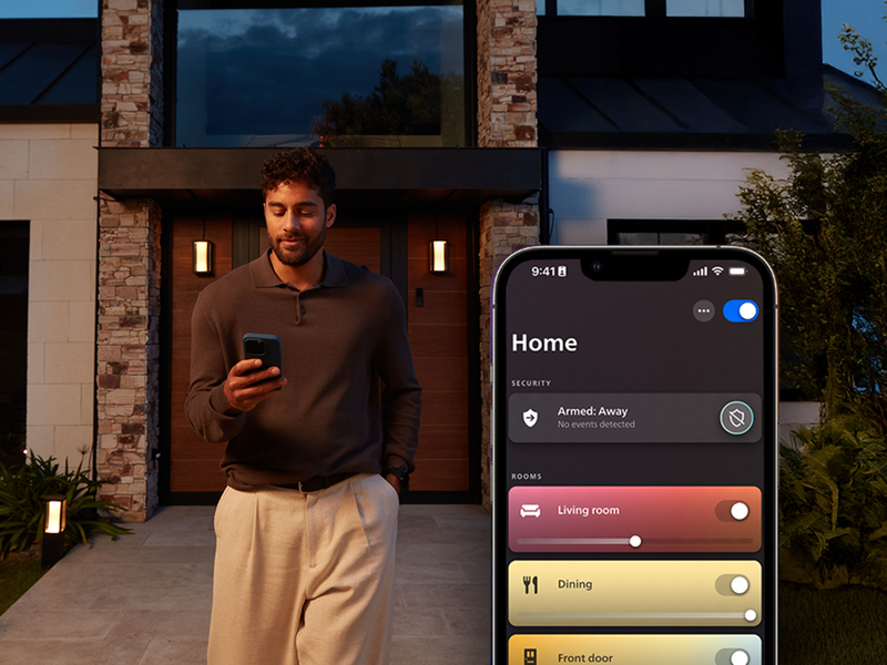 Philips Hue Secure video doorbell + Smart Chime bundle