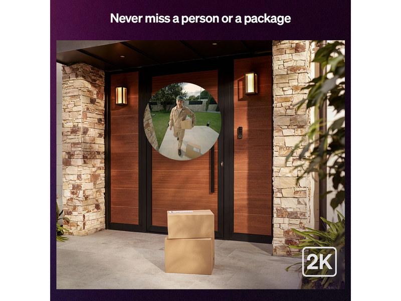 Philips Hue Secure video doorbell + Smart Chime bundle