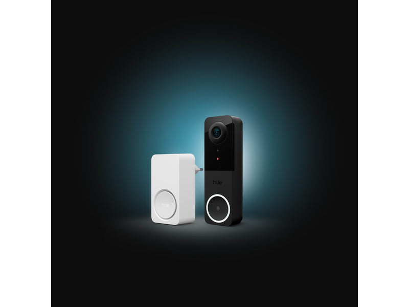 Philips Hue Secure video doorbell + Smart Chime bundle