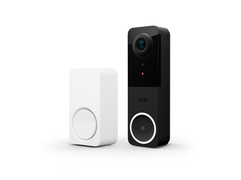 Philips Hue Secure video doorbell + Smart Chime bundle
