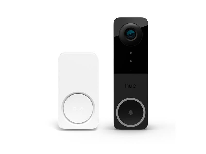 Philips Hue Secure video doorbell + Smart Chime bundle