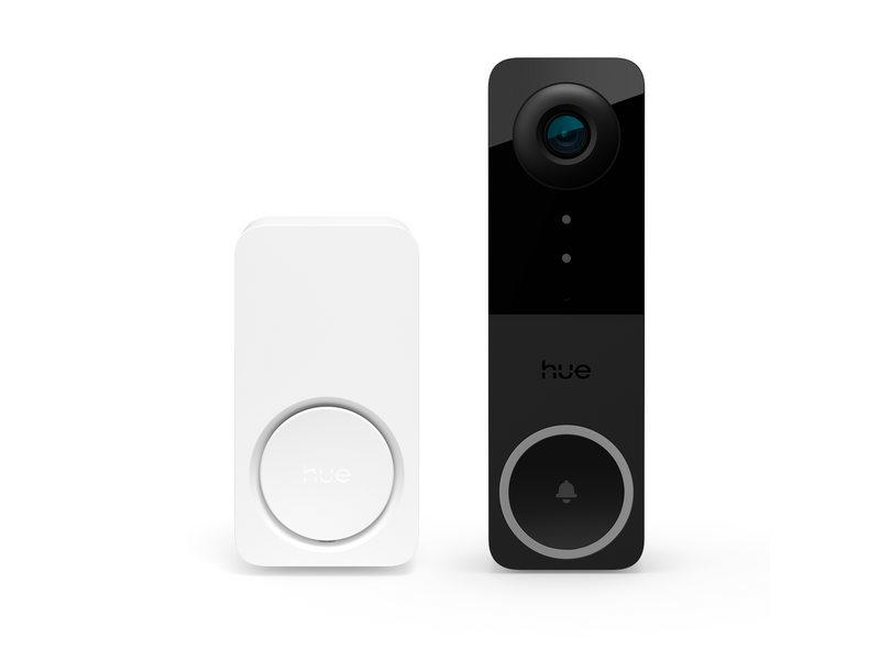 Philips Hue Secure video doorbell + Smart Chime bundle
