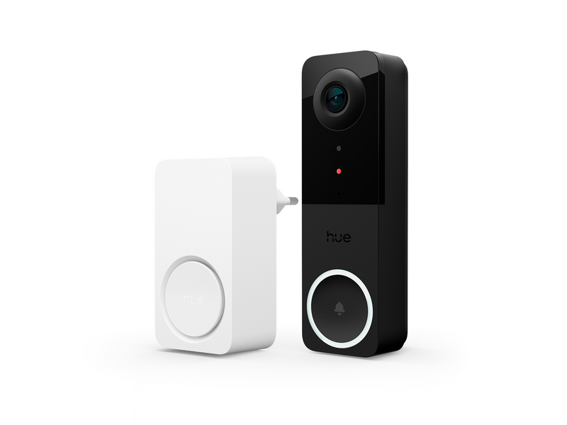 Philips Hue Secure video doorbell + Smart Chime bundle