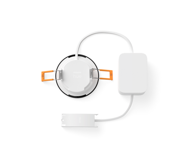 Philips Hue Slim recessed spotlight 90 mm Black - 3-pack