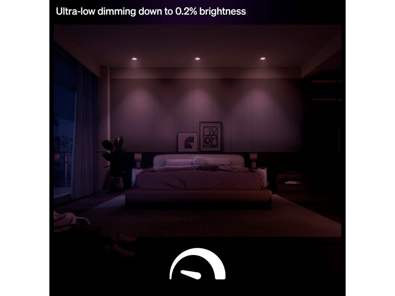 Philips Hue Slim recessed spotlight 90 mm White
