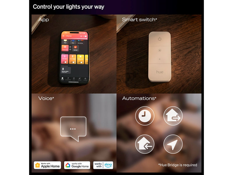 Philips Hue Slim recessed spotlight 90 mm White