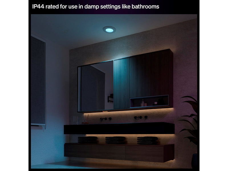 Philips Hue Slim recessed spotlight 90 mm White