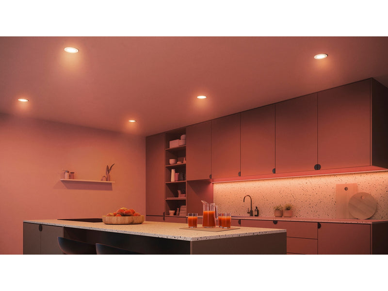 Philips Hue Slim recessed spotlight 90 mm White