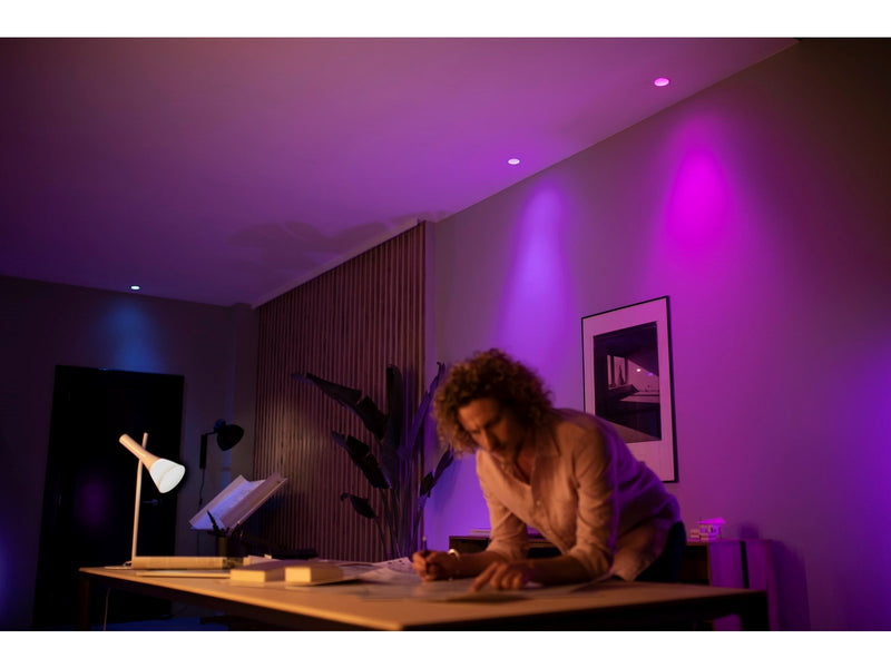 Philips Hue Starter Kit Pro: 3 GU10 bulbs + Dimmer switch + Bridge Pro