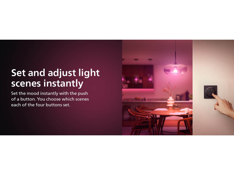 Philips Hue Tap Dial Schalter- Schwarz