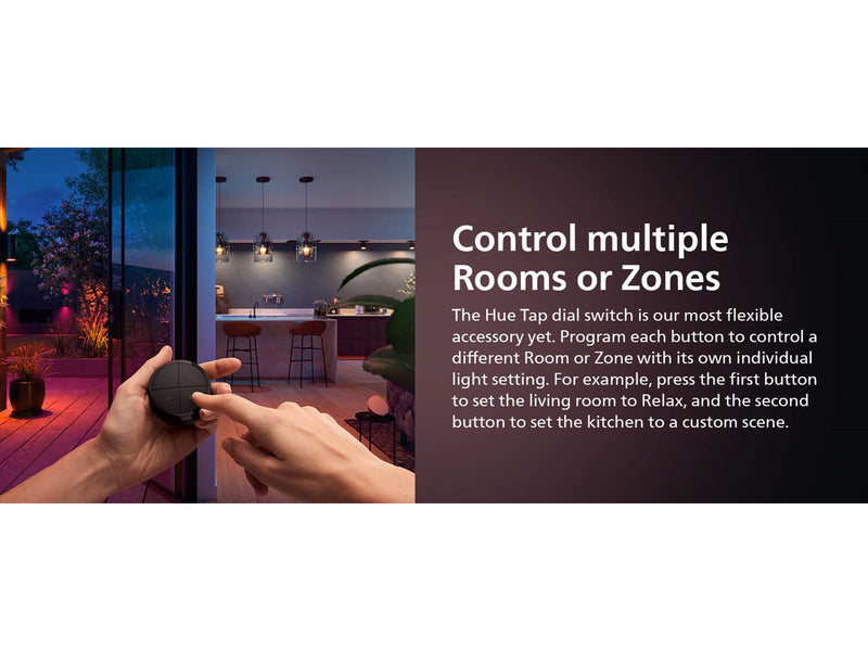Philips Hue Tap Dial Schalter- Schwarz