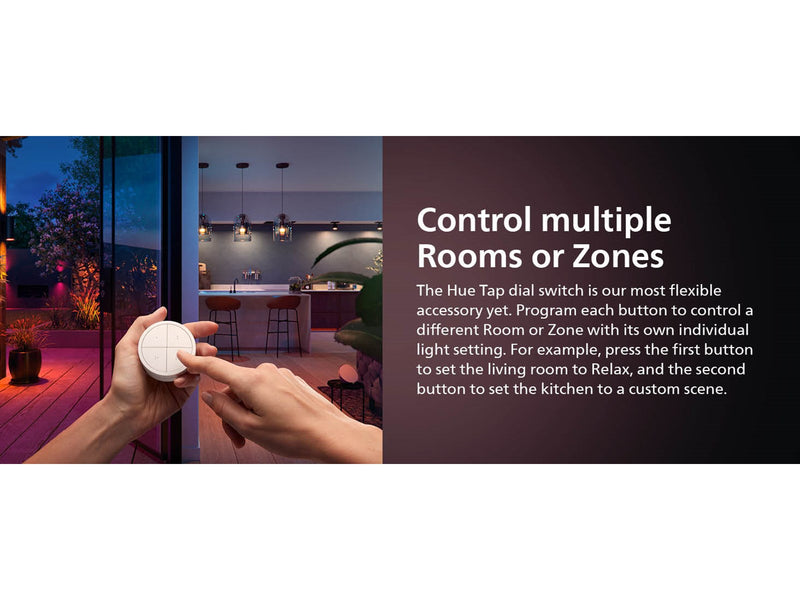 Philips Hue Tap Dial Schalter- Weiß