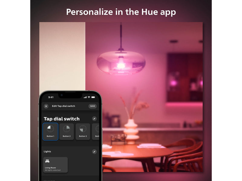 Philips Hue Tap Dial Schalter- Weiß
