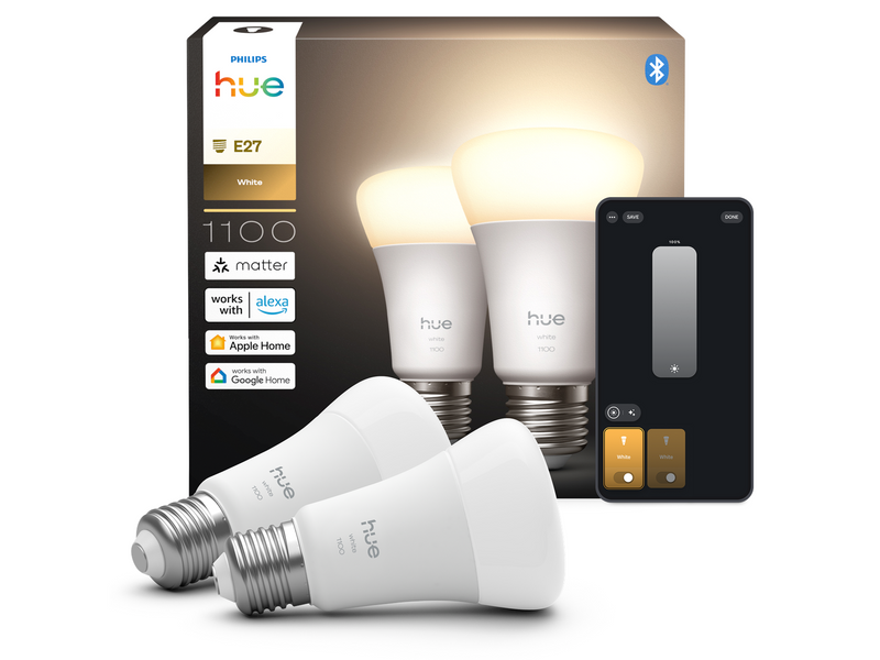 Philips Hue W 1100 A60 E27 2-pack