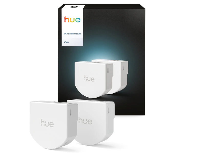 Philips Hue Wall switch module wired 2 pack