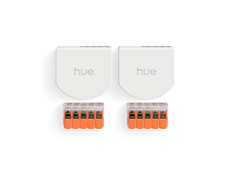 Philips Hue Wall switch module wired 2 pack