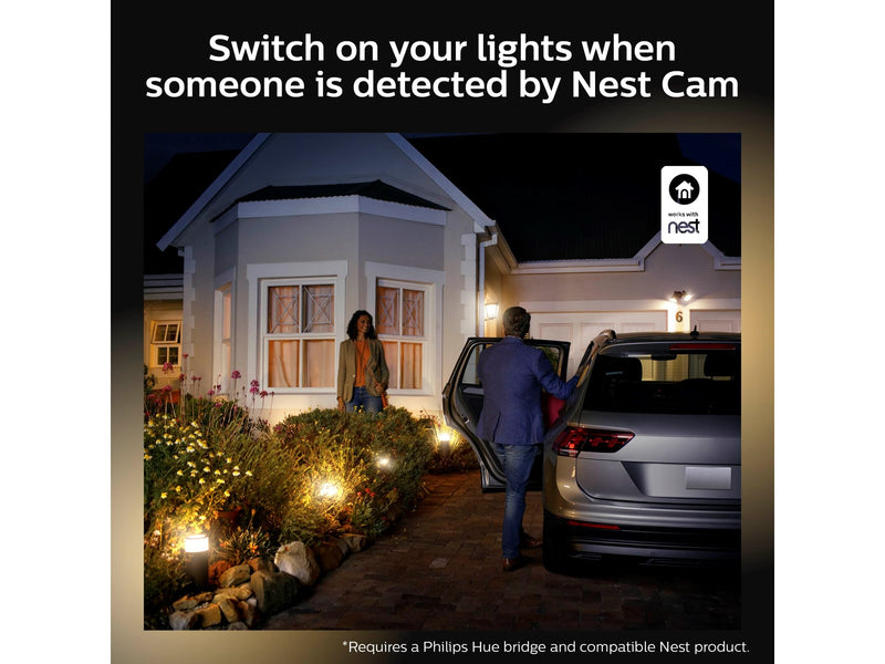 Philips Hue Welcome Outdoor Floodlight - Black