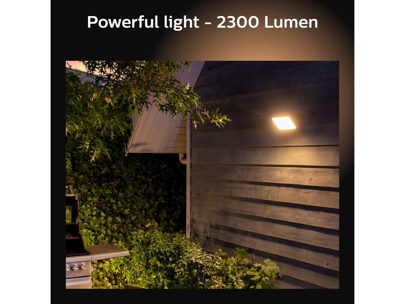 Philips Hue Welcome Outdoor Floodlight - Black