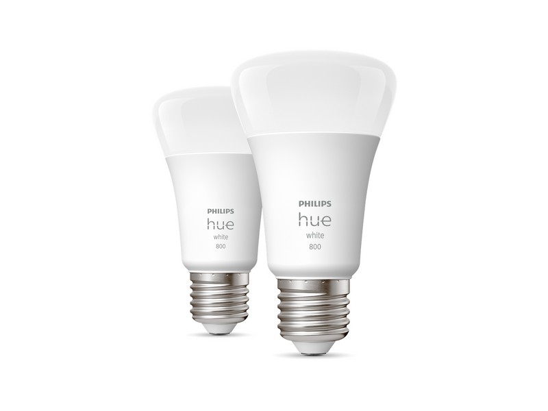 Philips Hue White A60 E27 806 Lumen - 2-Pack