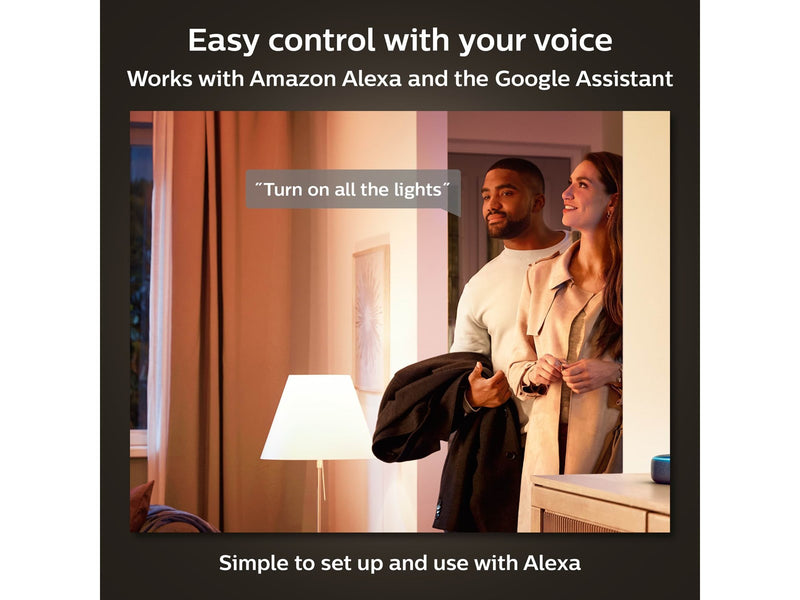Philips Hue White A60 E27 806 Lumen - 2-Pack