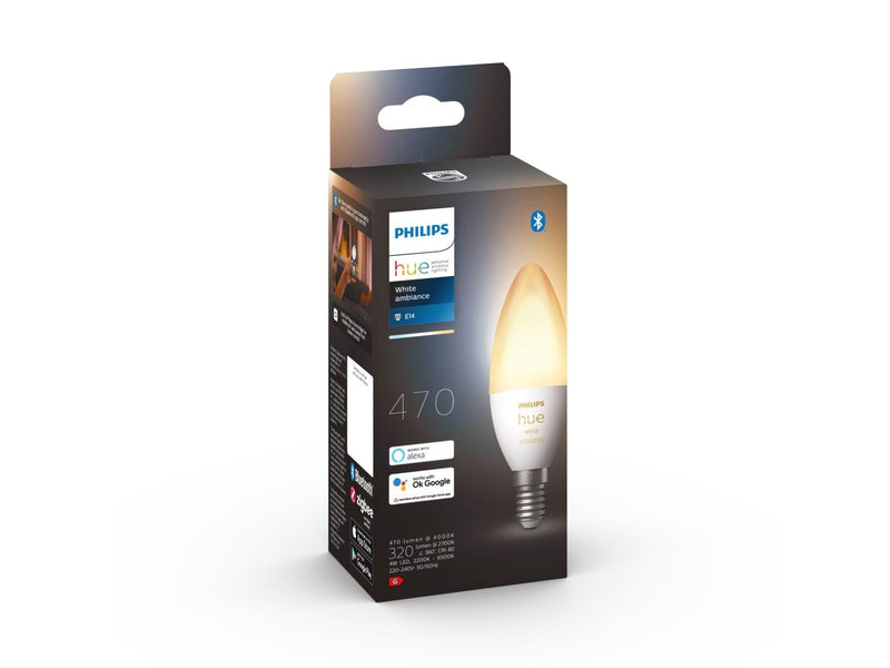 Philips Hue White Ambiance E14 B39 Candle Light - 1-pack