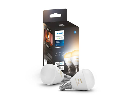Philips Hue White Ambiance E14 Smart luster bulb (2-pack)
