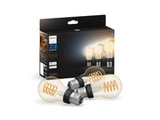 Philips Hue White Ambiance Filament A60 E27 Standard - 3-Pack