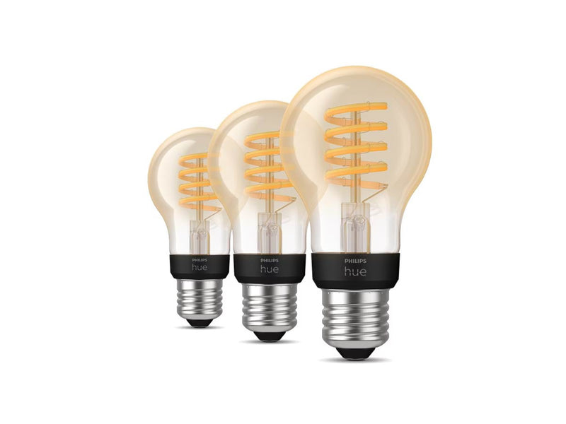 Philips Hue White Ambiance Filament A60 E27 Standard - 3-Pack