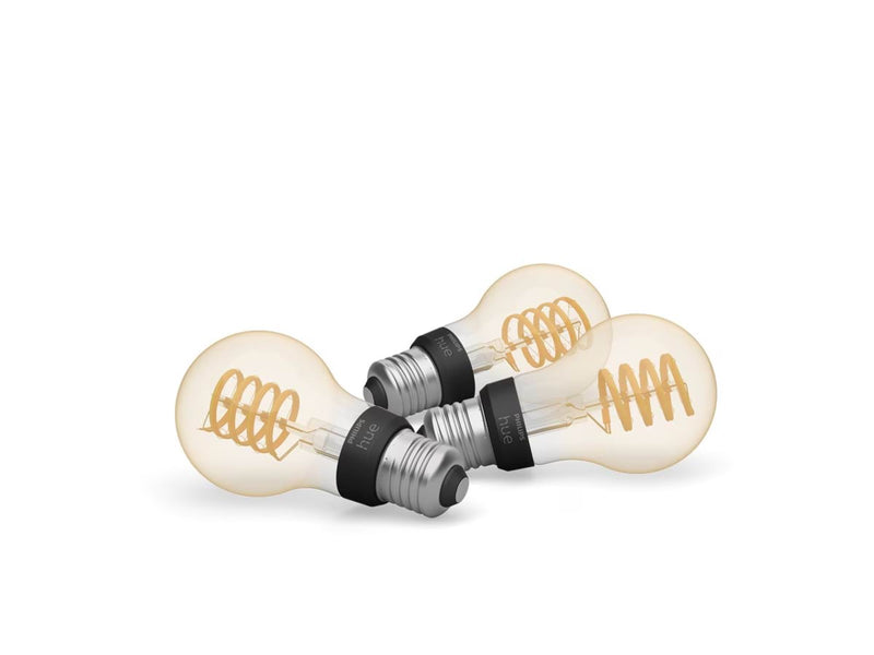 Philips Hue White Ambiance Filament A60 E27 Standard - 3-Pack