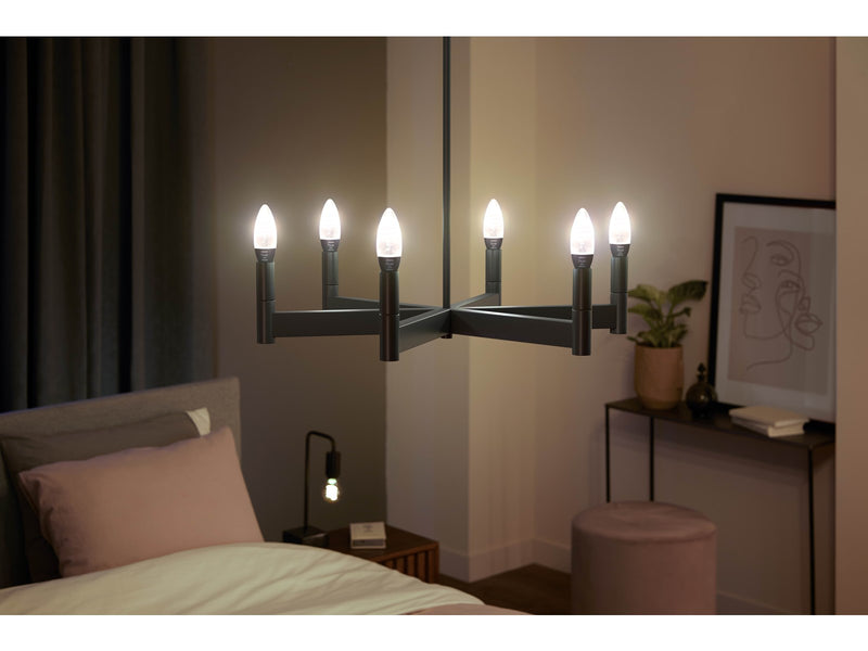Philips Hue White Ambiance Filament E14 Candle 1-Pack