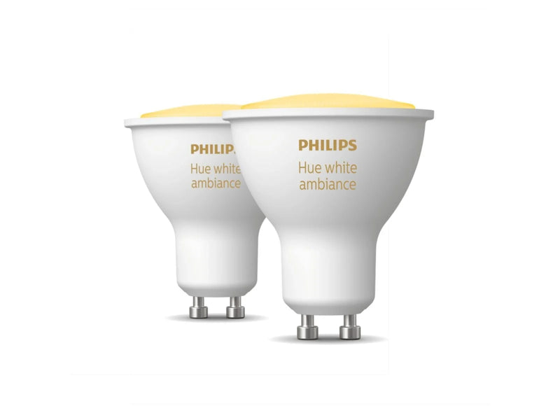 Philips Hue White Ambiance GU10 Spotlight - Doppelpack