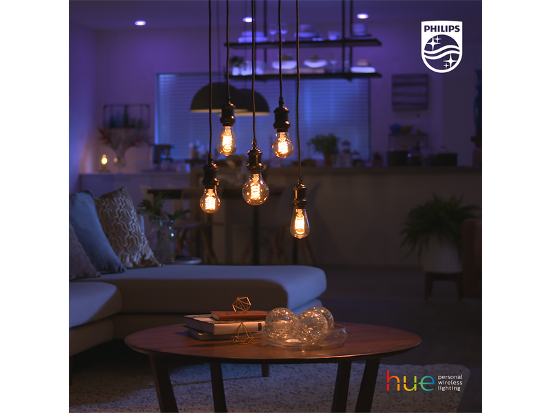 Philips Hue White Filament G125 E27 Globe Bulb - BT