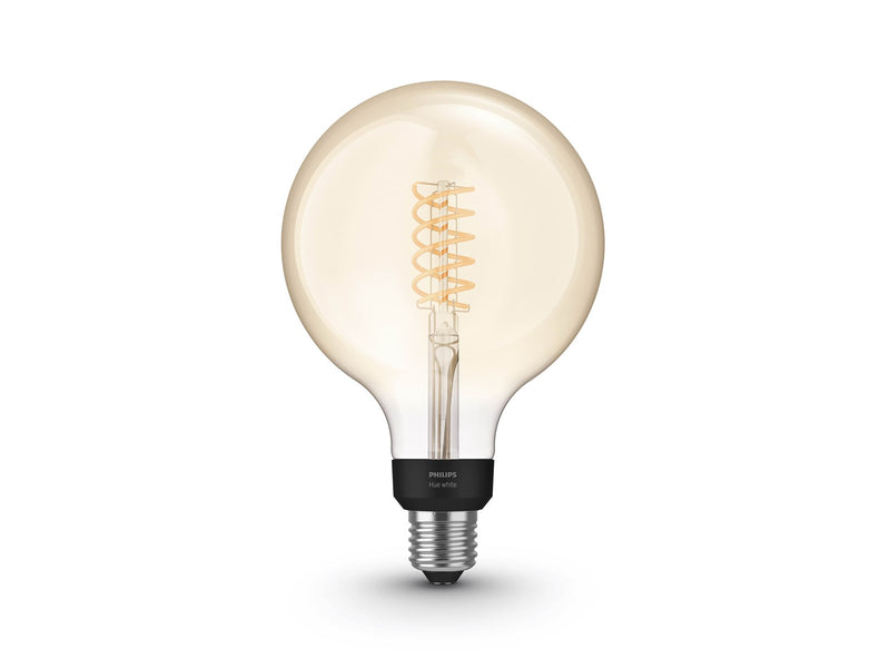 Philips Hue White Filament G125 E27 Globe Bulb - BT