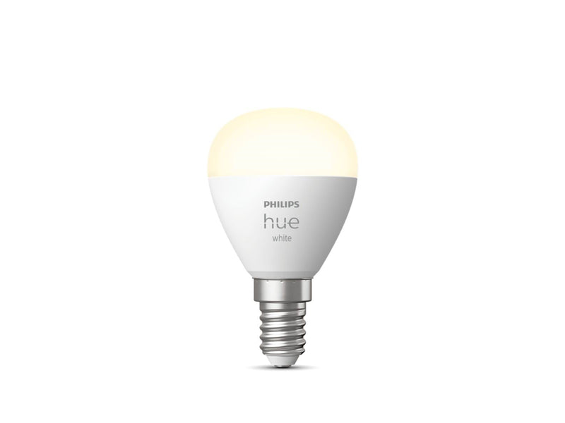 Philips Hue White P45 E14 Luster Bulb - 1-Pack